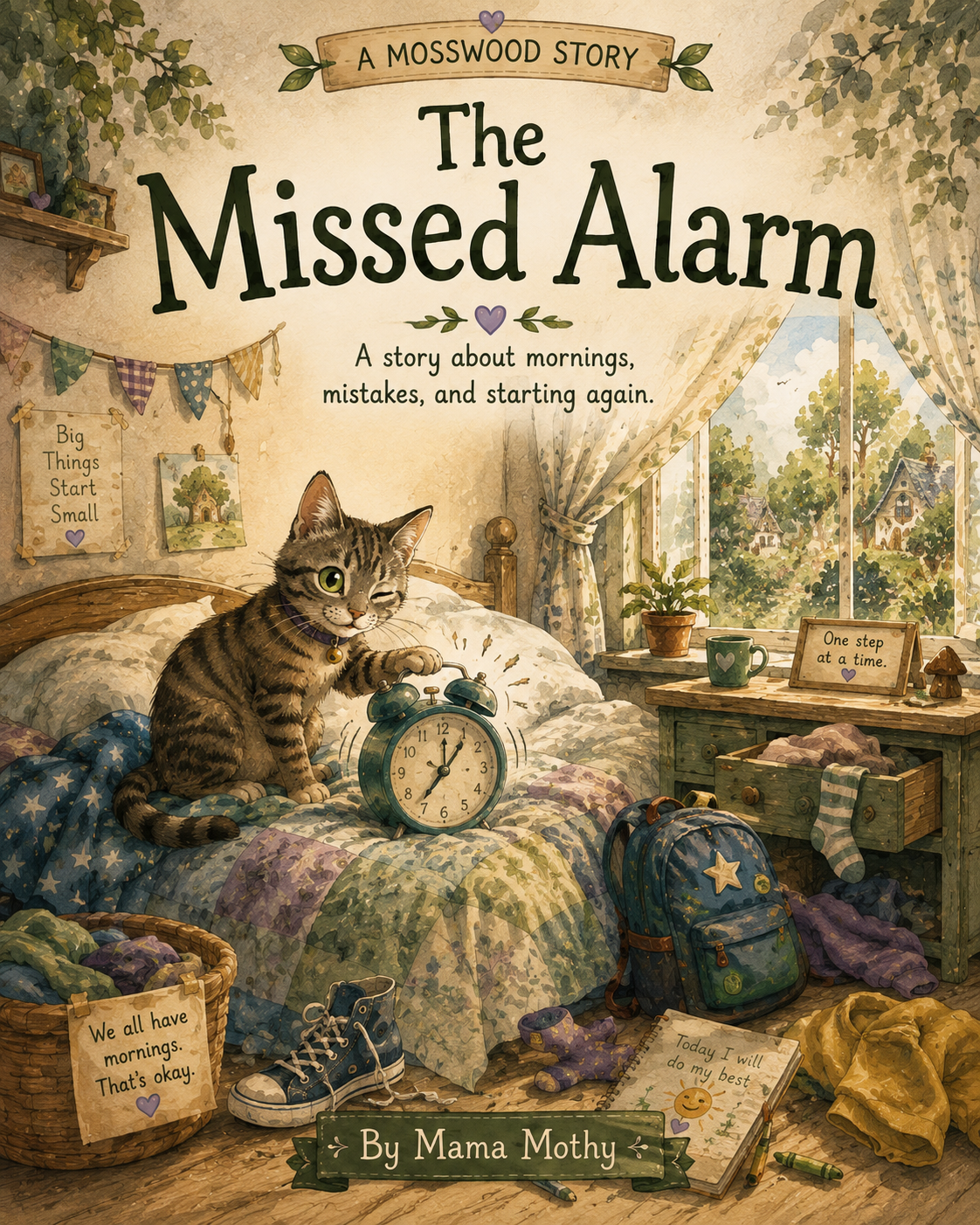 The Missed Alarm — A Mosswood Story, by Mama Mothy