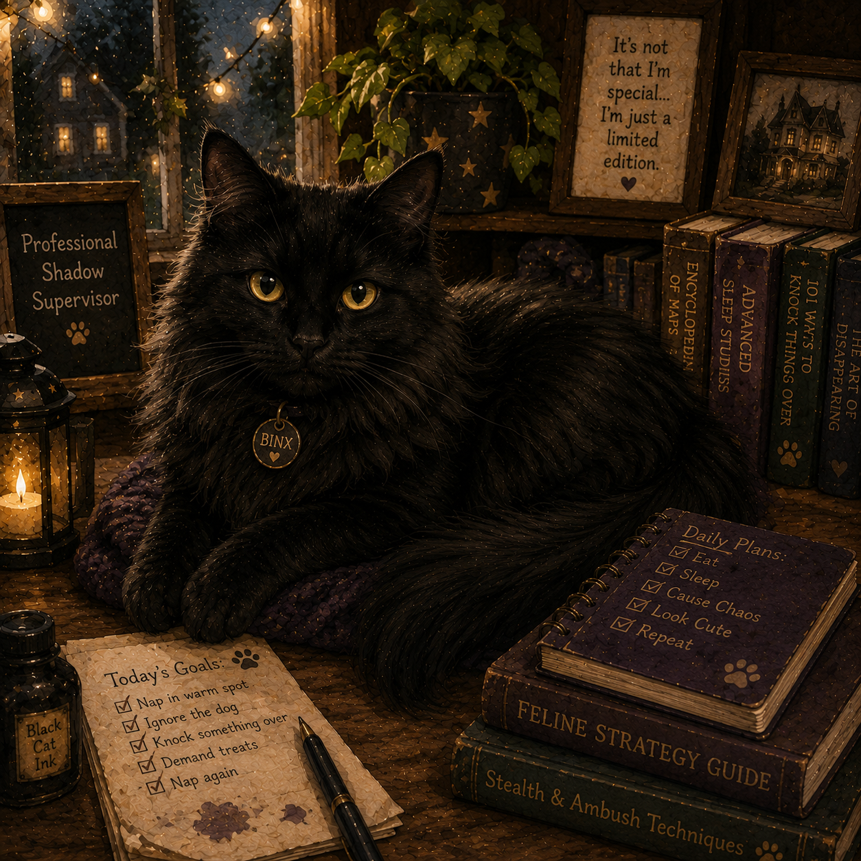 Binx the cat